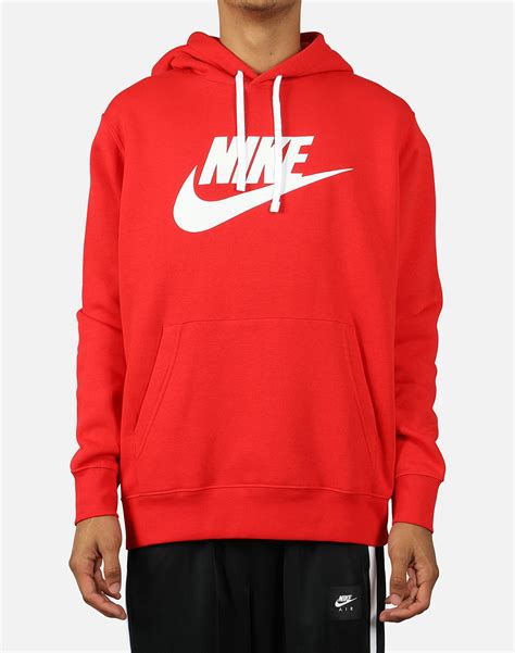 nike zip hoodie herren rot|Nike Pullovers for Men .